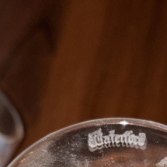 Set of 2 Vintage Waterford Crystal COLLEEN Short Stem CLARET Water Glass 4 3/4" - Picture 4 of 4